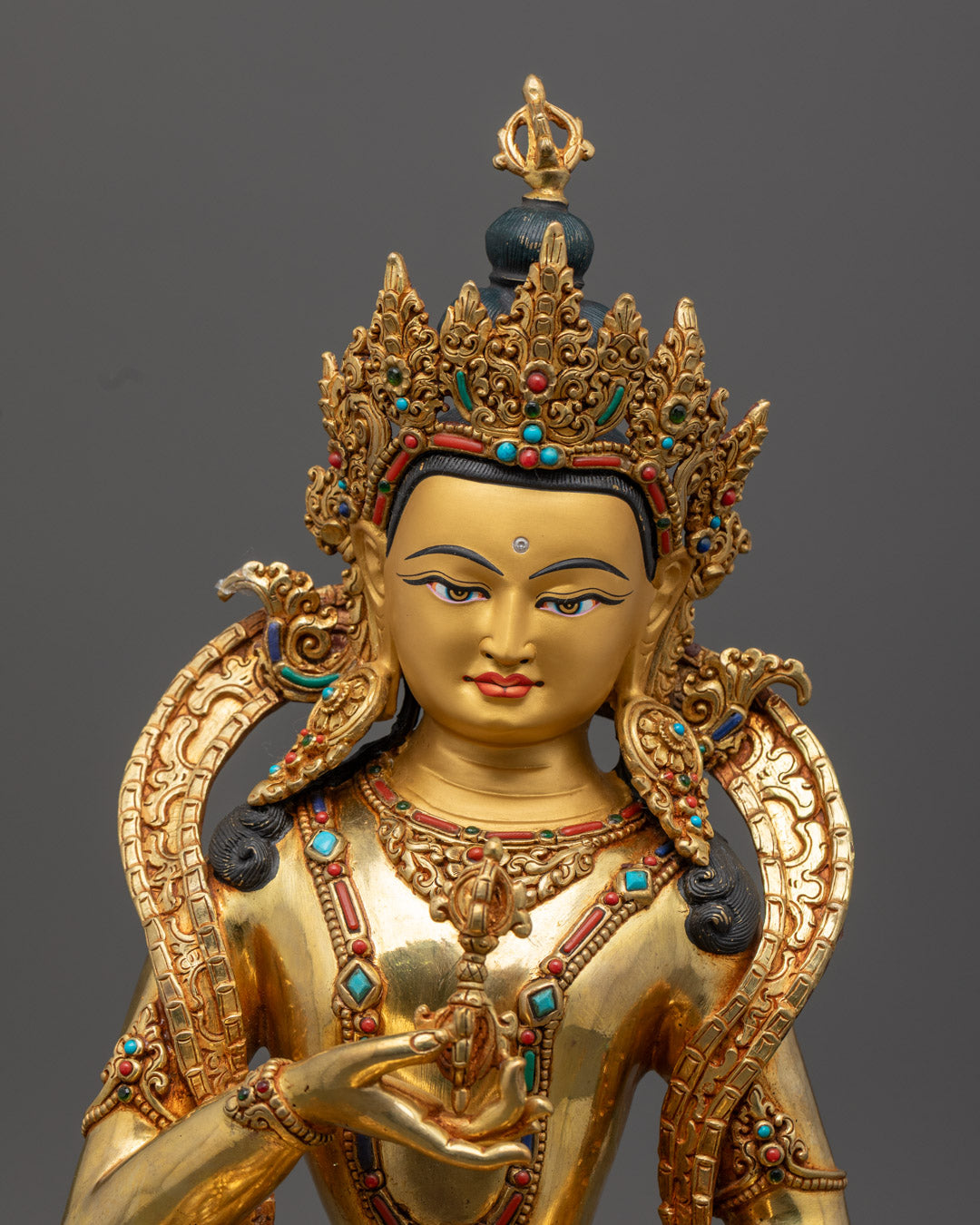 Vajrasattva Statue | Sacred Tibetan Buddhist Art