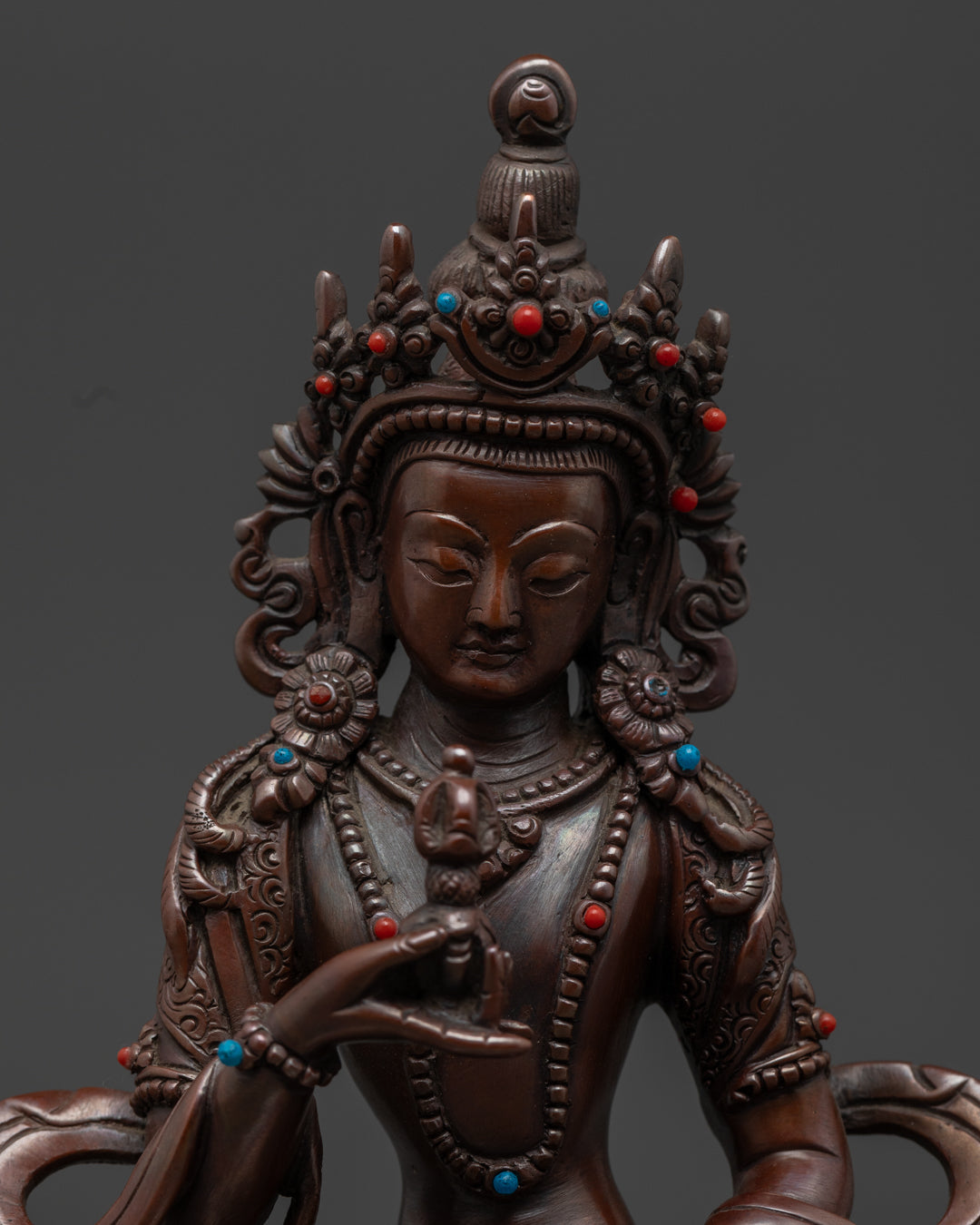 Vajrasattva Rupa Statue | Tibetan Dorje Sempa Sculpture