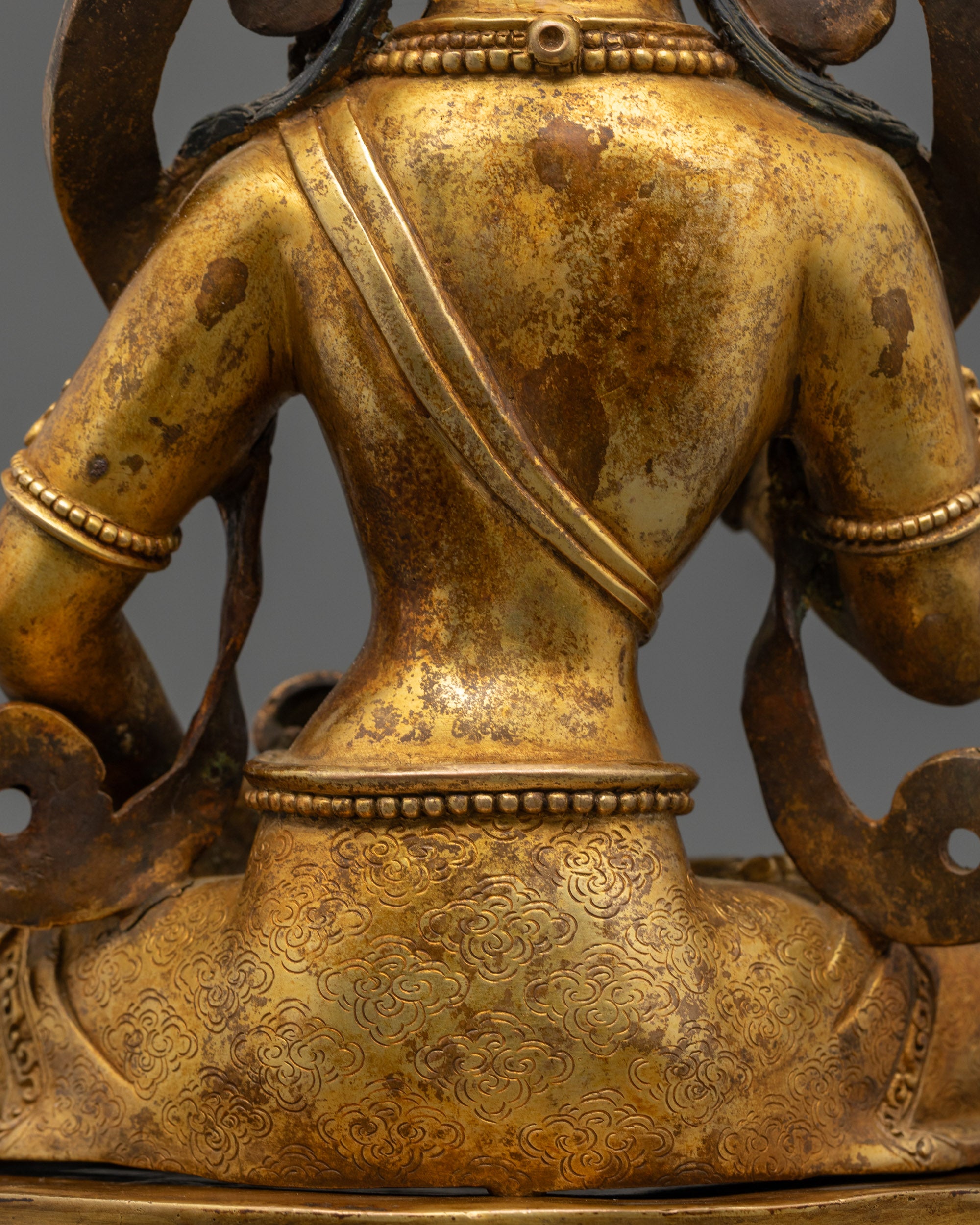 Handcrafted Vajrasattva Sculpture | Himalayan Buddhist Deity for Altar