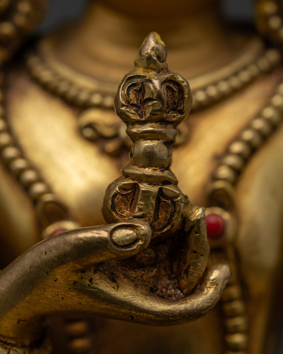 Authentic Vajrasattva Statue | Handcrafted Copper Art from Nepal