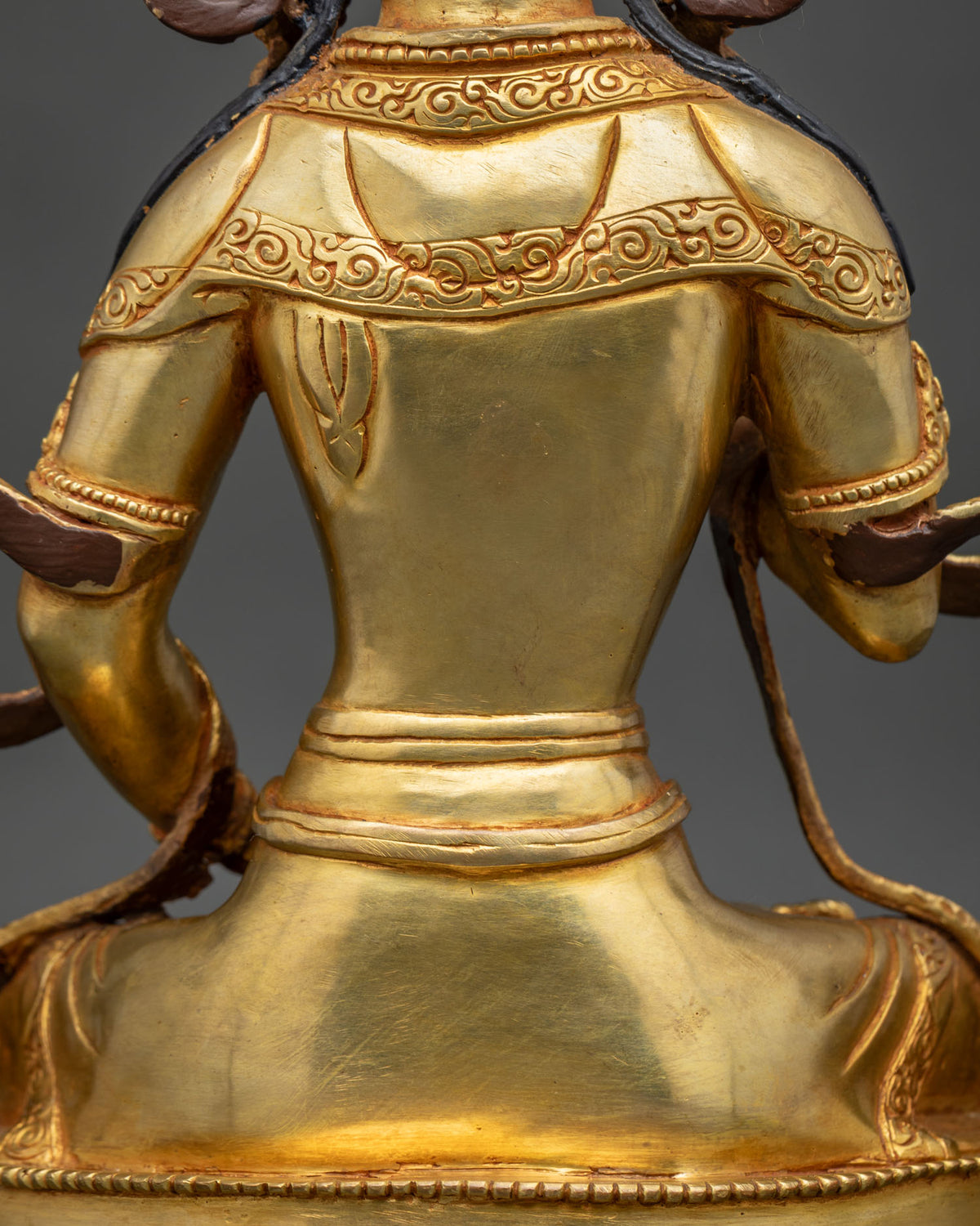 Traditional Vajrasattva Statue | Handmade Buddhist Meditation Figurine
