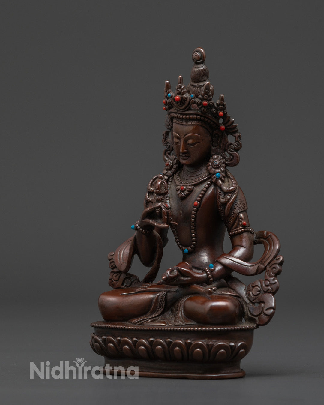 Vajrasattva Rupa Statue | Tibetan Dorje Sempa Sculpture