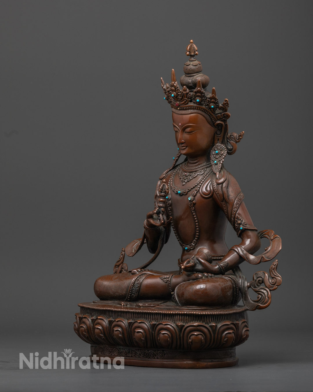 Sacred Vajrasattva Statue | Tibetan Bodhisattva of Purification