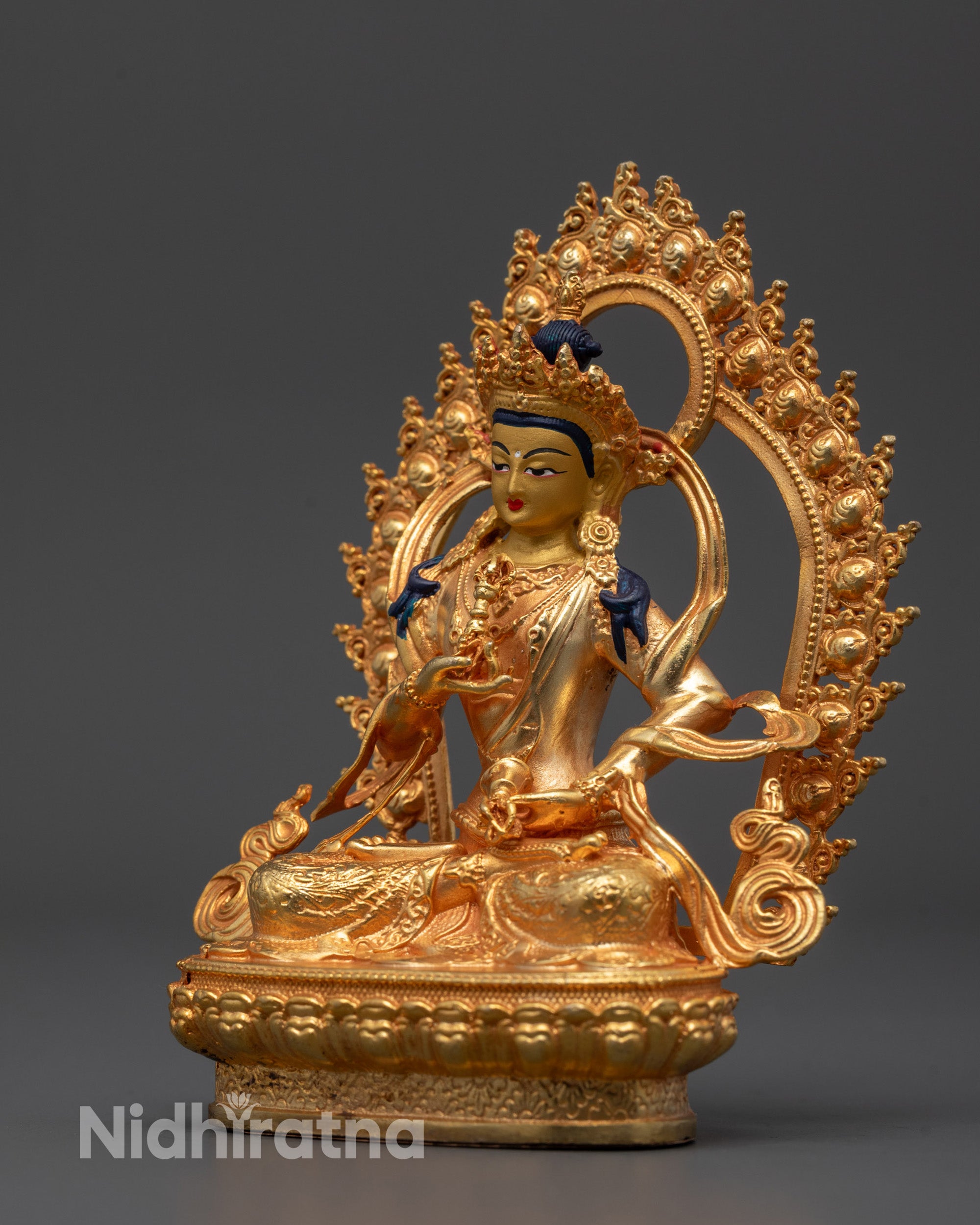 Machine-Made Vajrasattva Statue for Purification and Wisdom