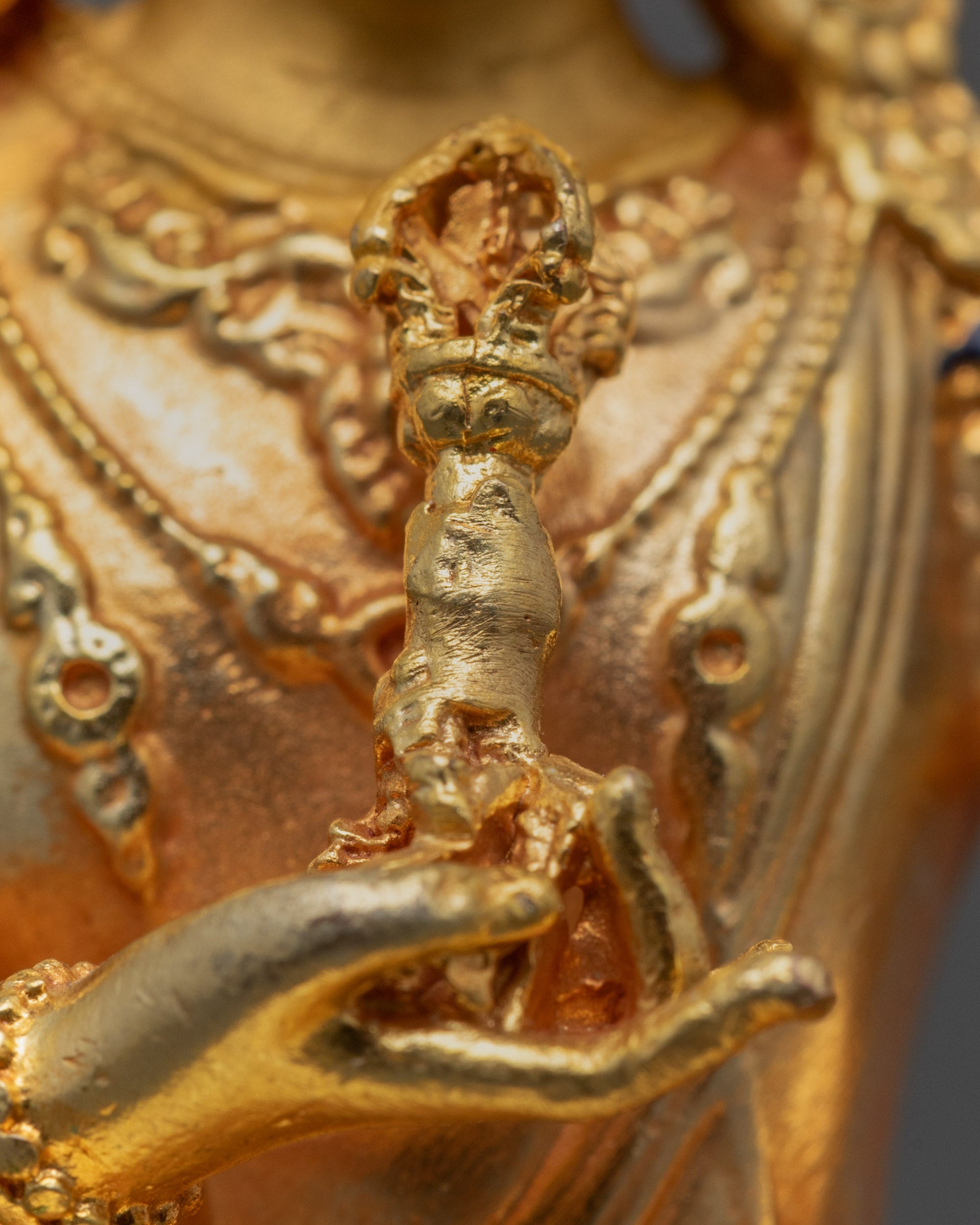 Purification Vajrasattva Statue | Durable Machine-Crafted Copper