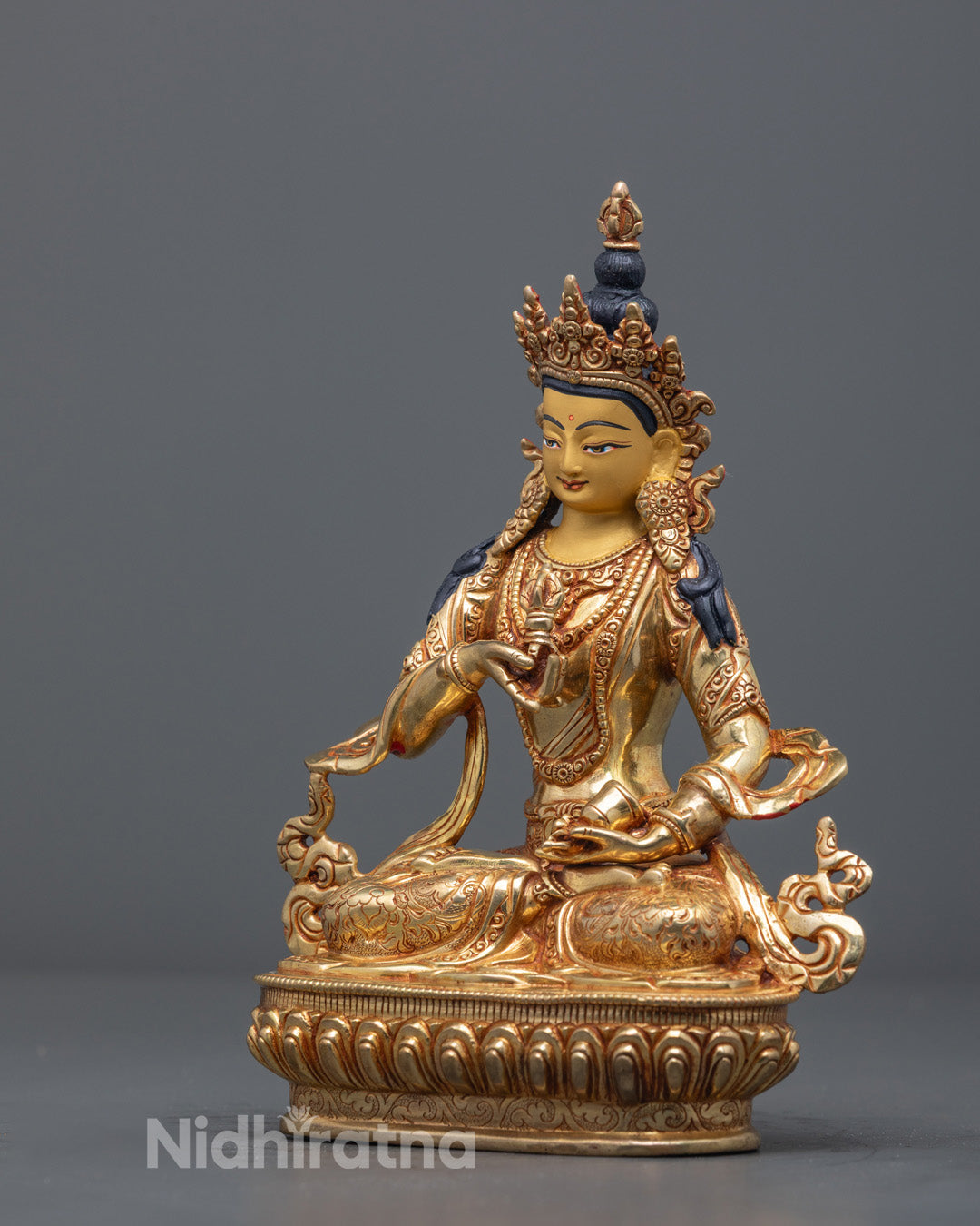 Vajrasattva Statue | Handmade Himalayan Buddhist Art