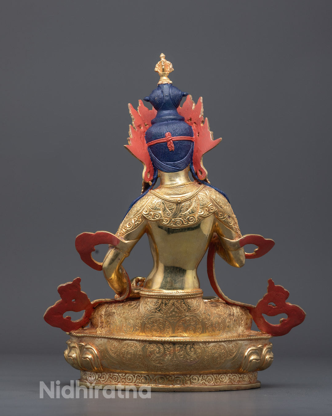 Nepalese Vajrasattva Statue | Himalayan Sacred Art