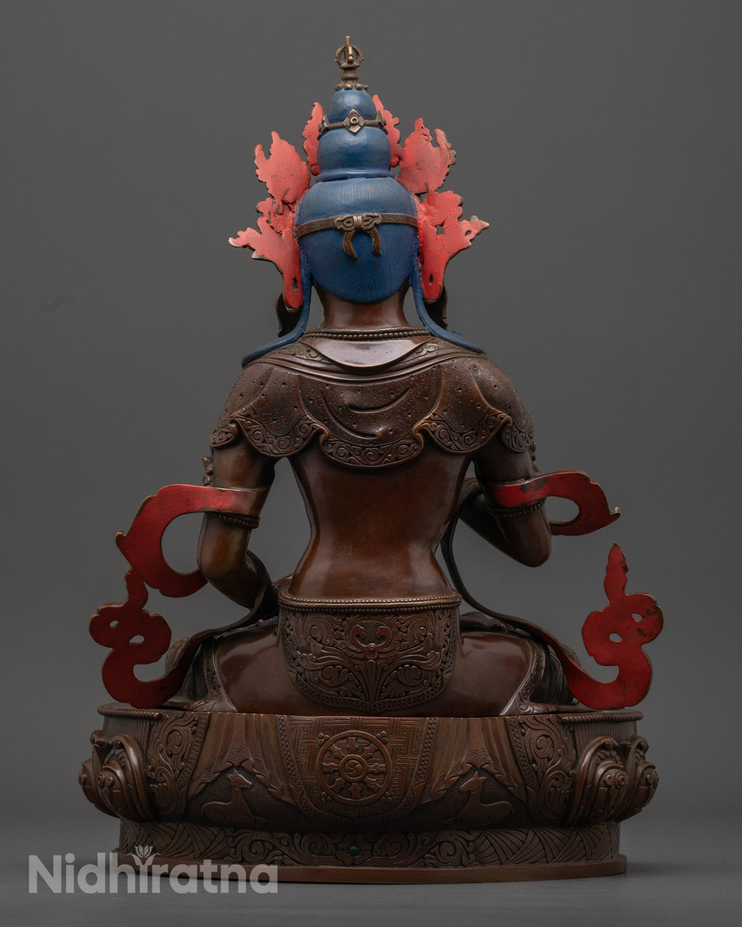 Vajrasattva Statue | Traditional Hand-Carved Buddha