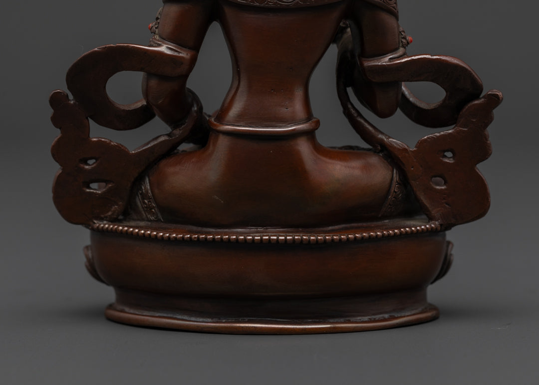 Vajrasattva Rupa Statue | Tibetan Dorje Sempa Sculpture