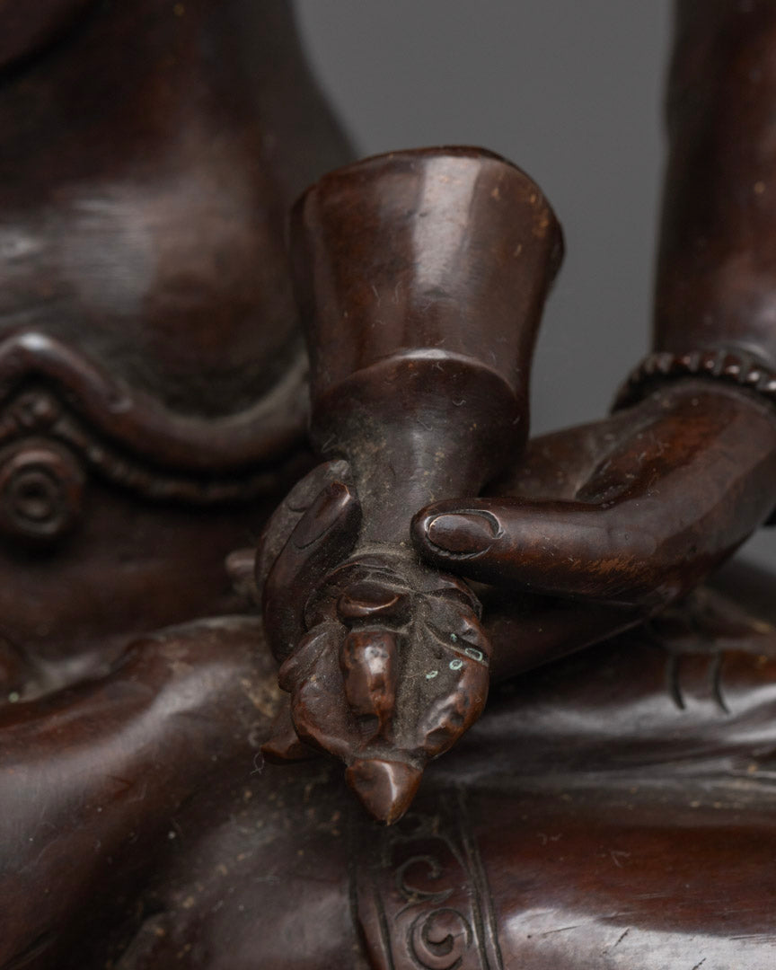 Mantra of Vajrasattva Practice Statue