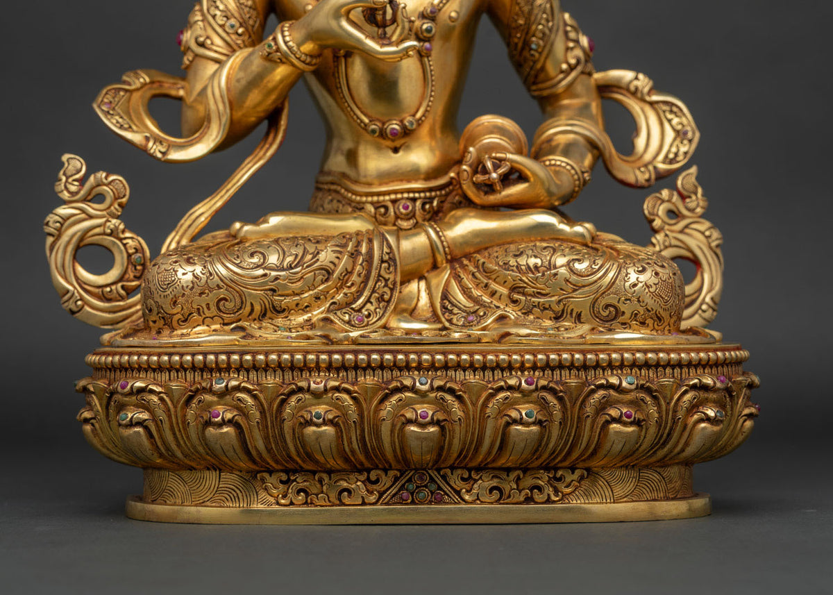 Premium Vajrasattva Statue | Buddha of Purification and Purity