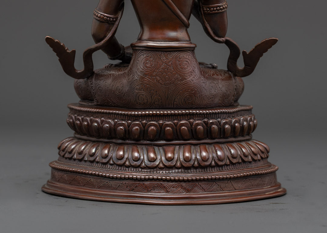 The Divine Vajrasattva Statue | Traditional Himalayan Art of Nepal