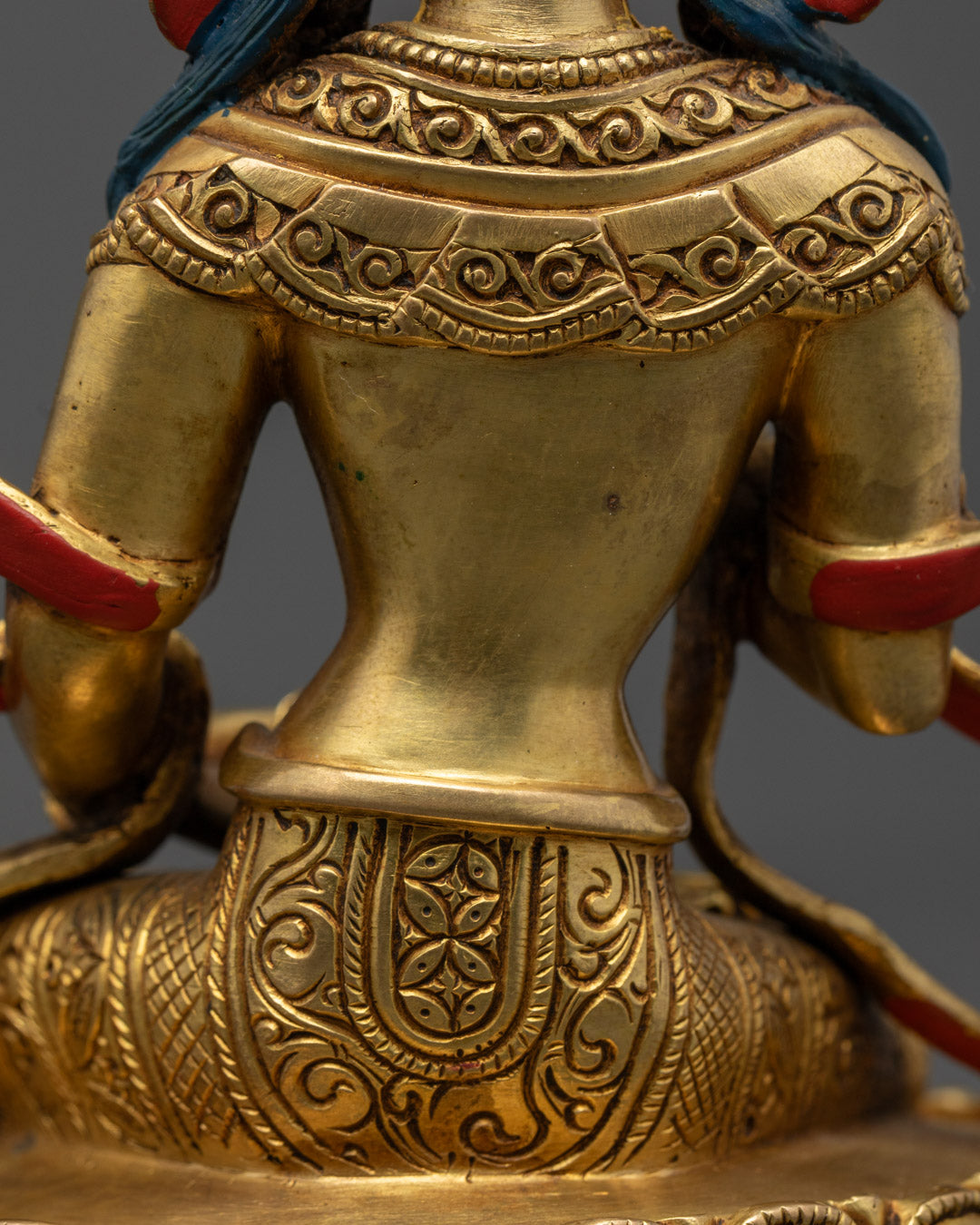 Authentic Vajrasattva Statue | Handcrafted Copper Art from Nepal