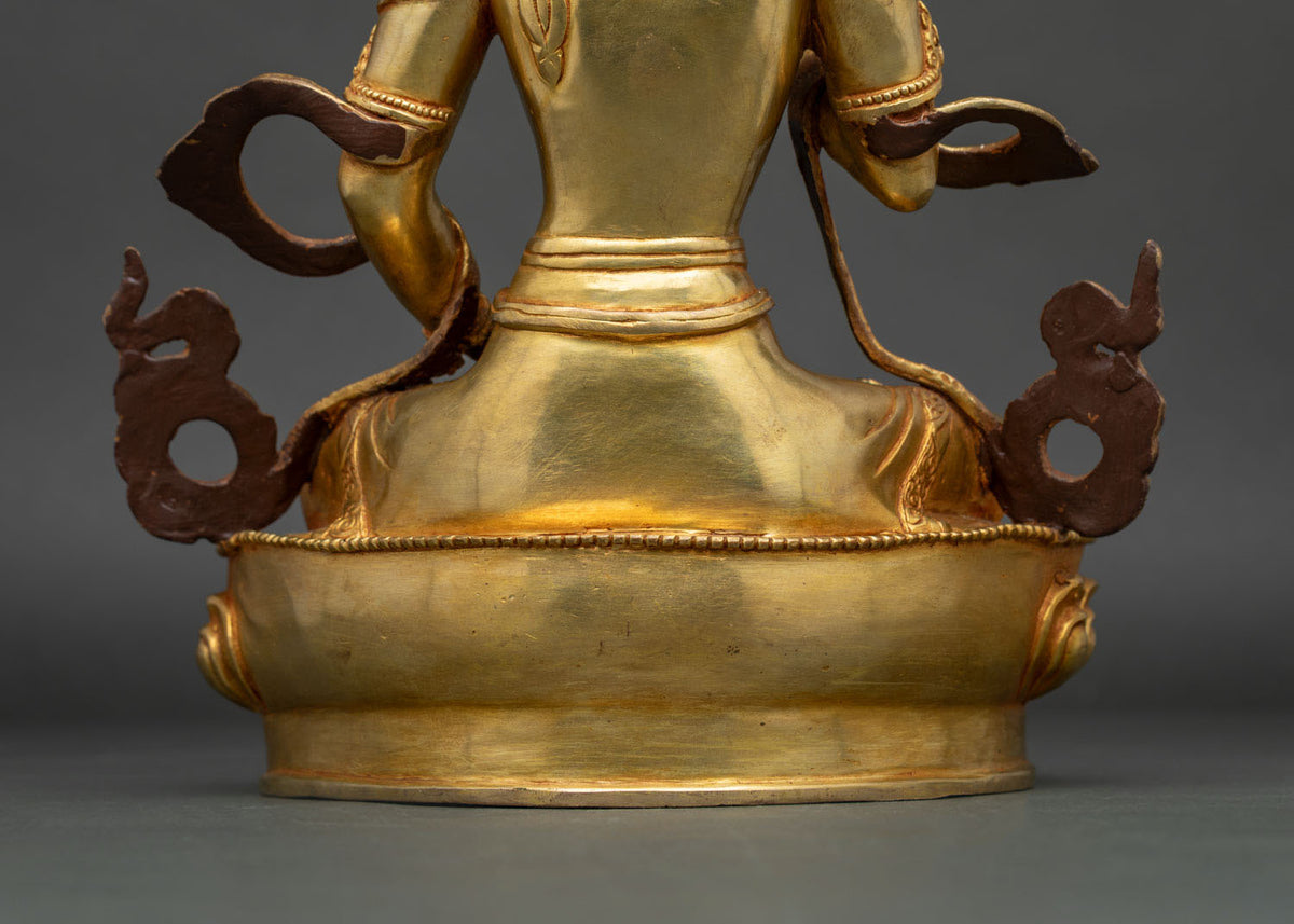 Traditional Vajrasattva Statue | Handmade Buddhist Meditation Figurine