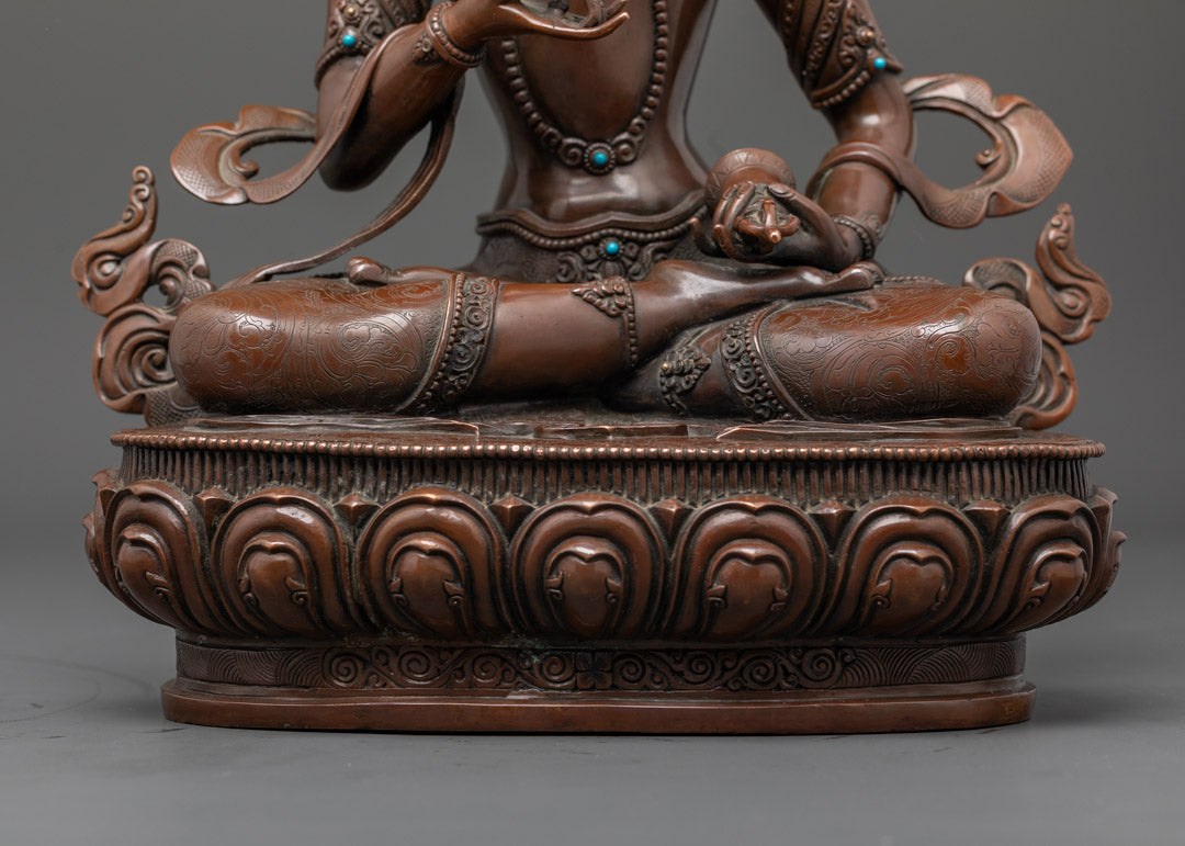 Sacred Vajrasattva Statue | Tibetan Bodhisattva of Purification