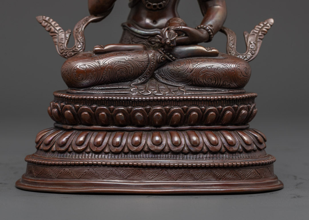 The Divine Vajrasattva Statue | Traditional Himalayan Art of Nepal