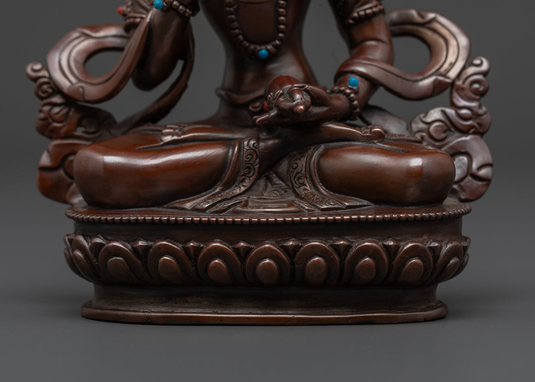 Vajrasattva Rupa Statue | Tibetan Dorje Sempa Sculpture