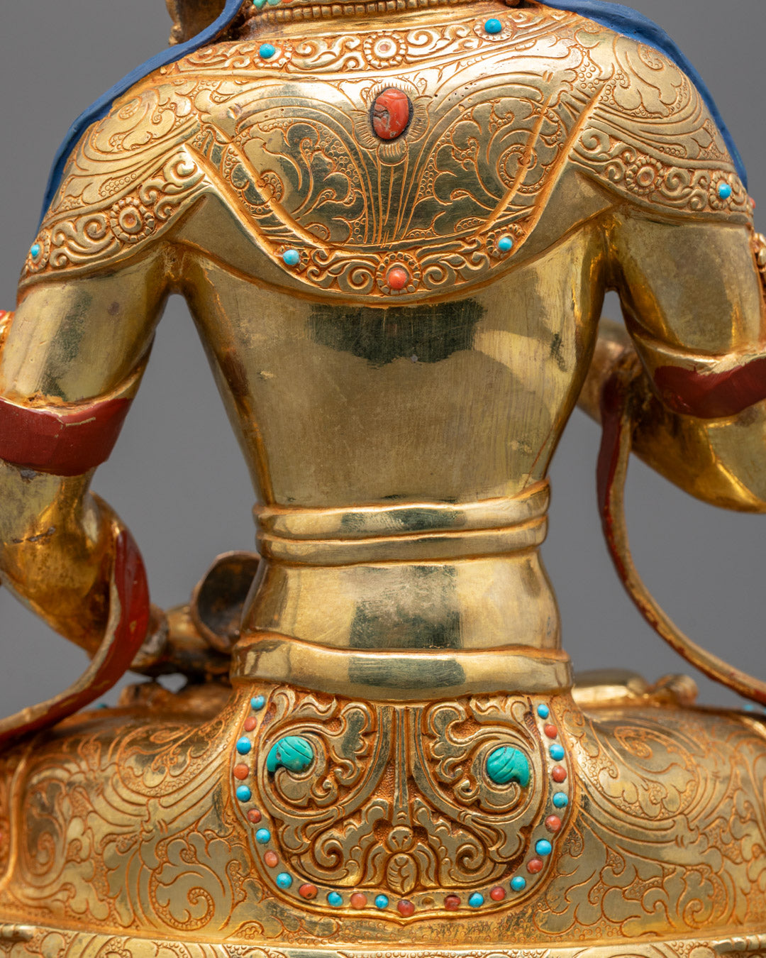 Tibetan Vajrasattva Sculpture | Buddhist Statue for Meditation