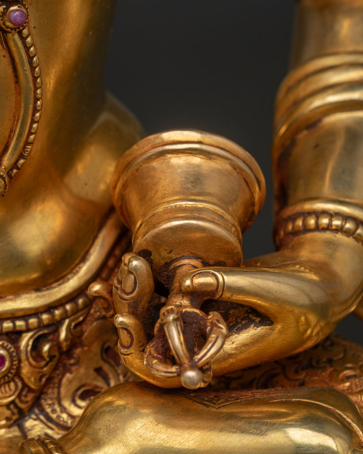 Premium Vajrasattva Statue | Buddha of Purification and Purity