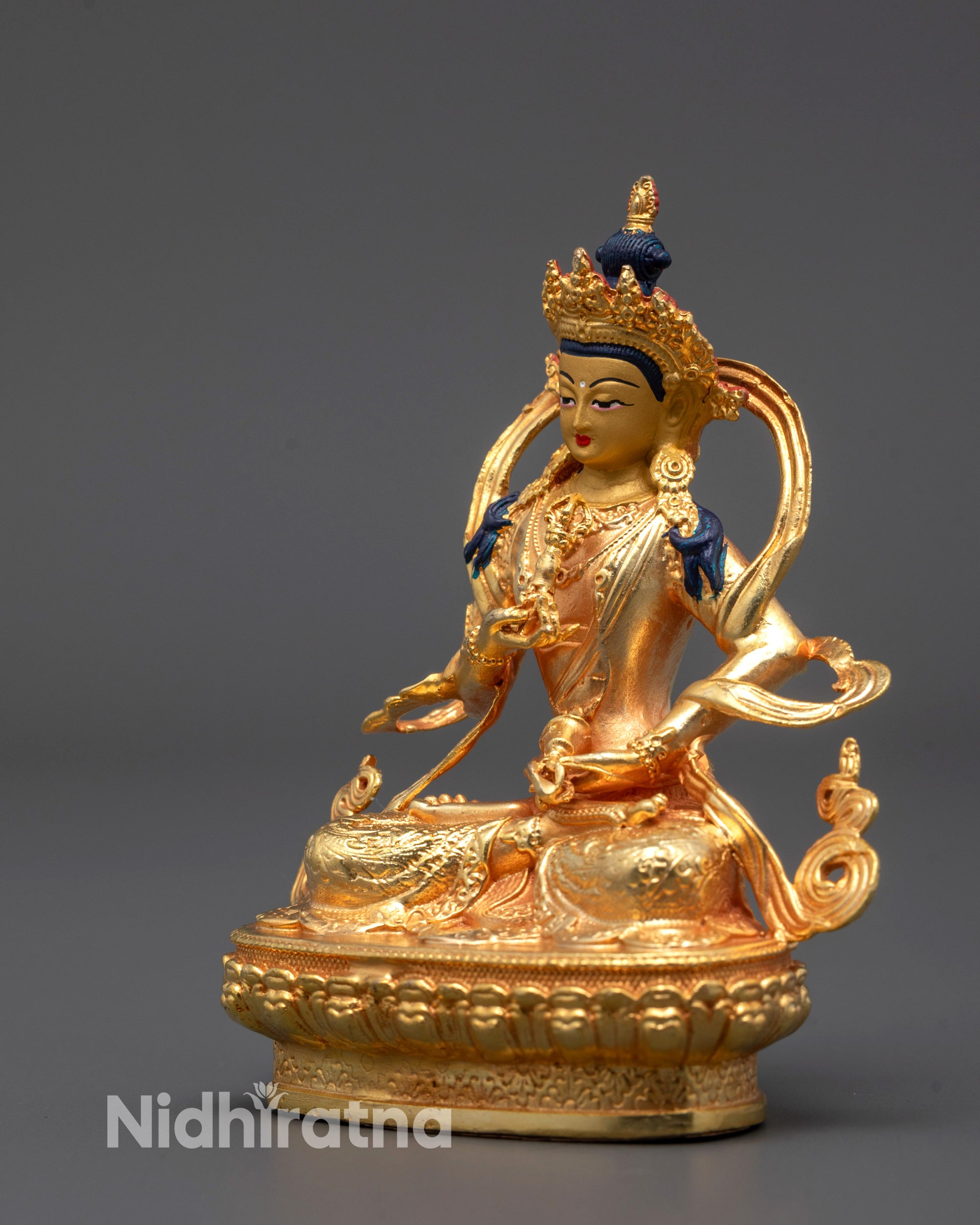 Purification Vajrasattva Statue | Durable Machine-Crafted Copper