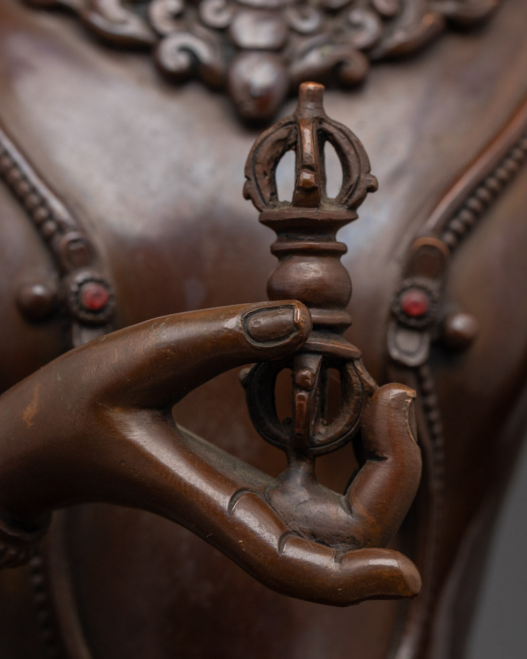 Vajrasattva Statue | Traditional Hand-Carved Buddha