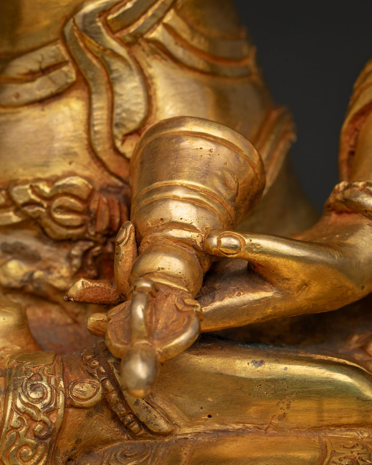 Traditional Vajrasattva Statue | Handmade Buddhist Meditation Figurine