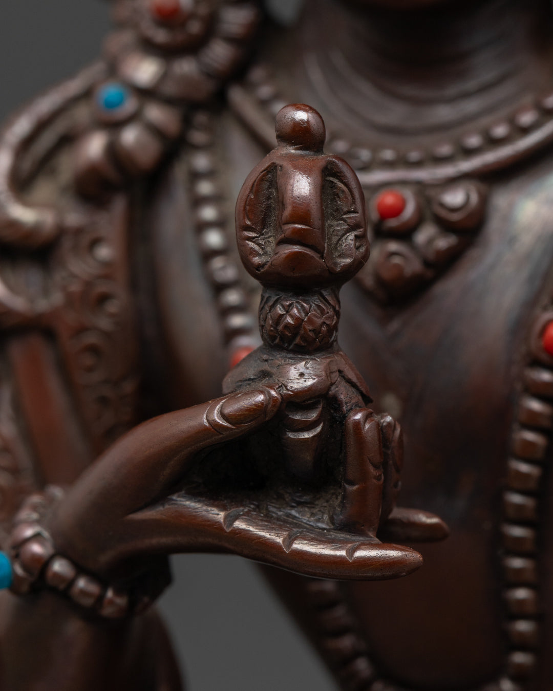 Vajrasattva Rupa Statue | Tibetan Dorje Sempa Sculpture