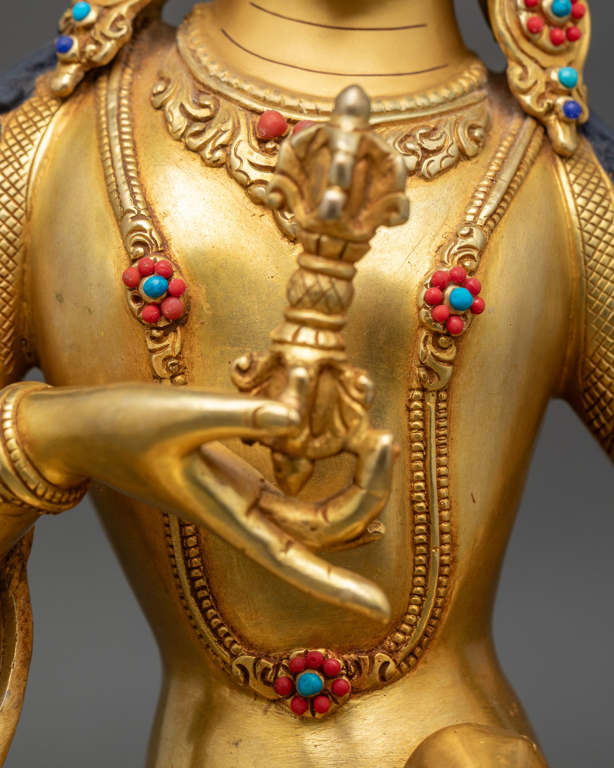 Handcrafted Vajrasattva Statue | Buddhist Deity of Purification