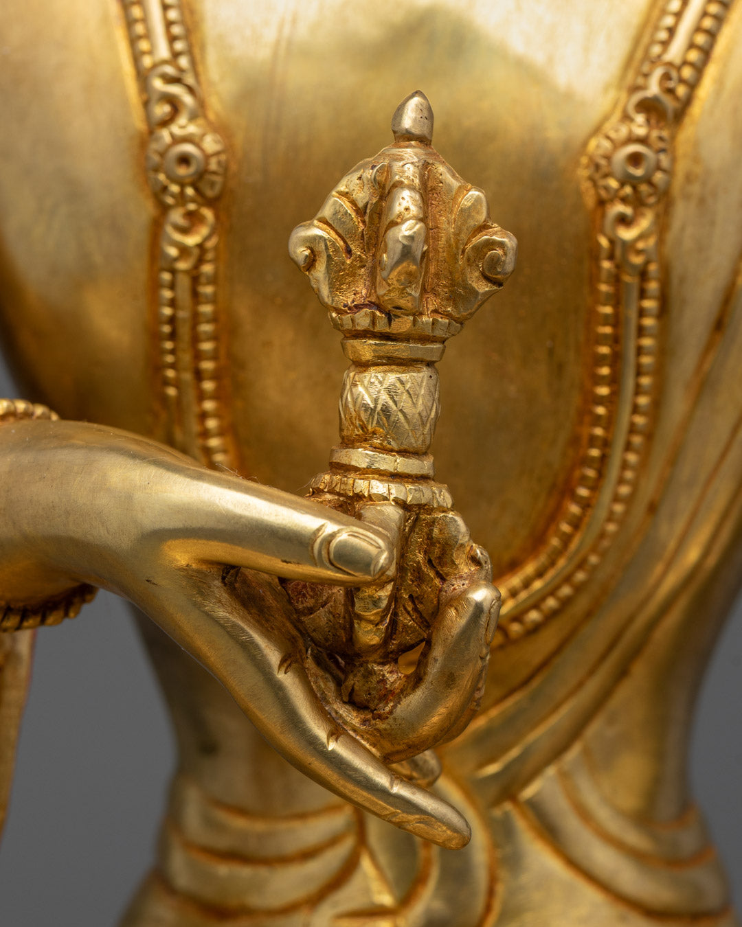Authentic Vajrasattva Statue | Handcrafted Deity for Meditation