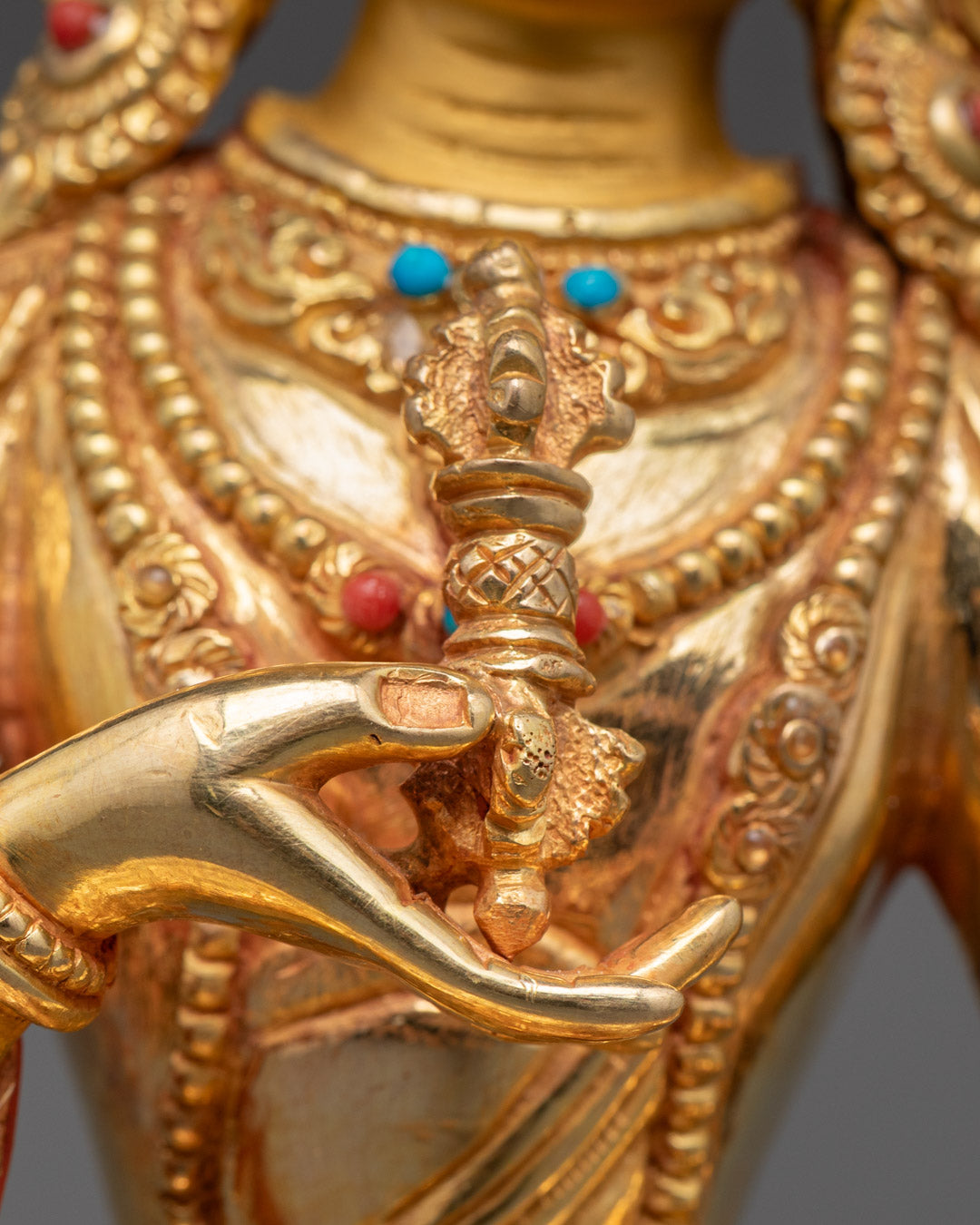 Vajrasattva Dorje Sempa Sculpture | Traditional Himalayan Art of Nepal