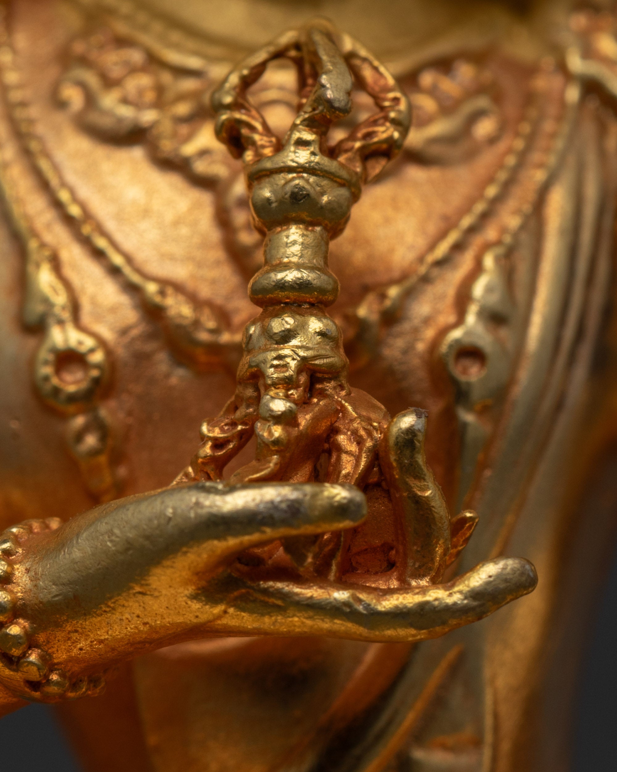Machine-Made Vajrasattva Statue for Purification and Wisdom