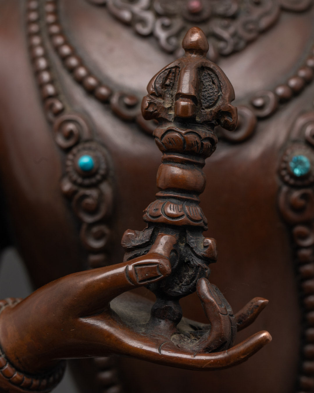 Sacred Vajrasattva Statue | Tibetan Bodhisattva of Purification