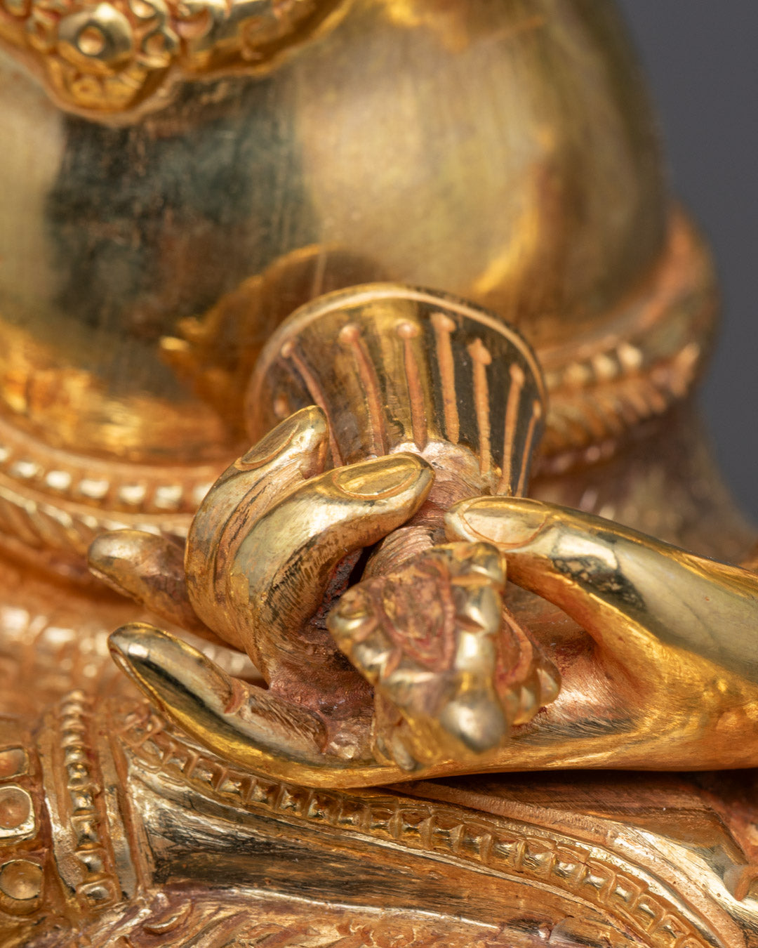 Nepalese Vajrasattva Statue | Himalayan Sacred Art