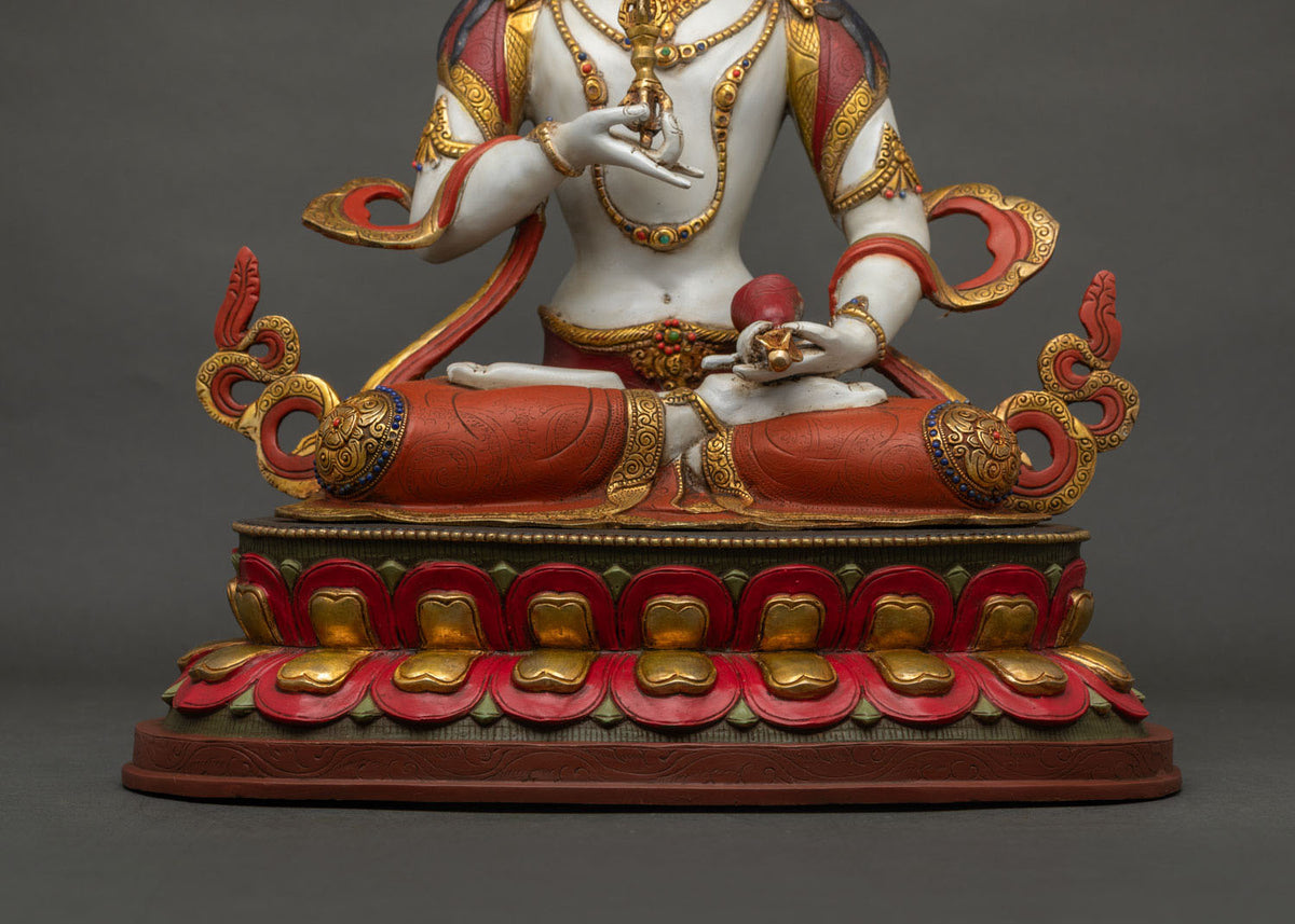 Vajrasattva (Dorje Sempa) Statue – Vibrant Buddhist Figurine