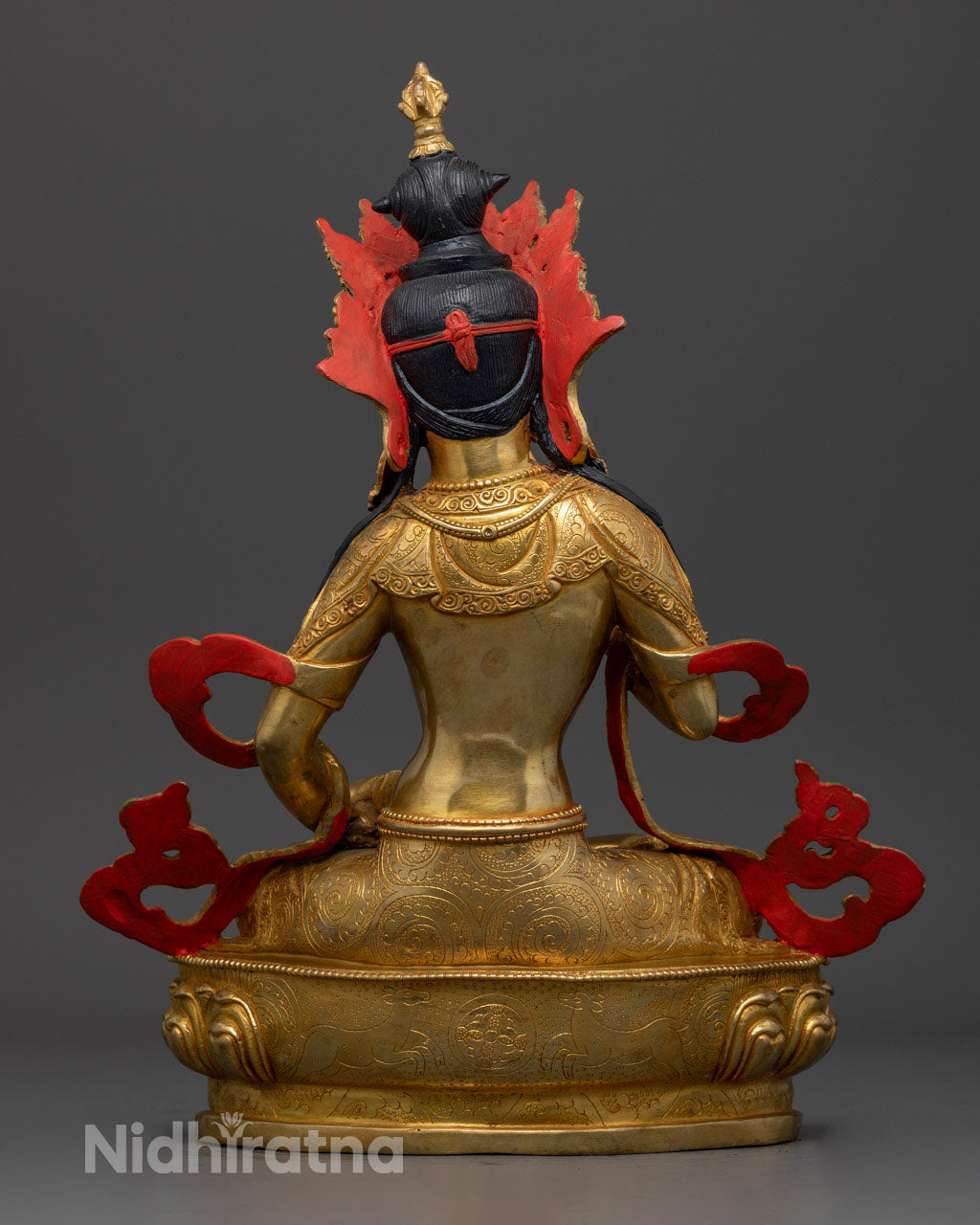 Dorje Sempa Mantra Sculpture | Vajrasattva Negative Karma Purifier