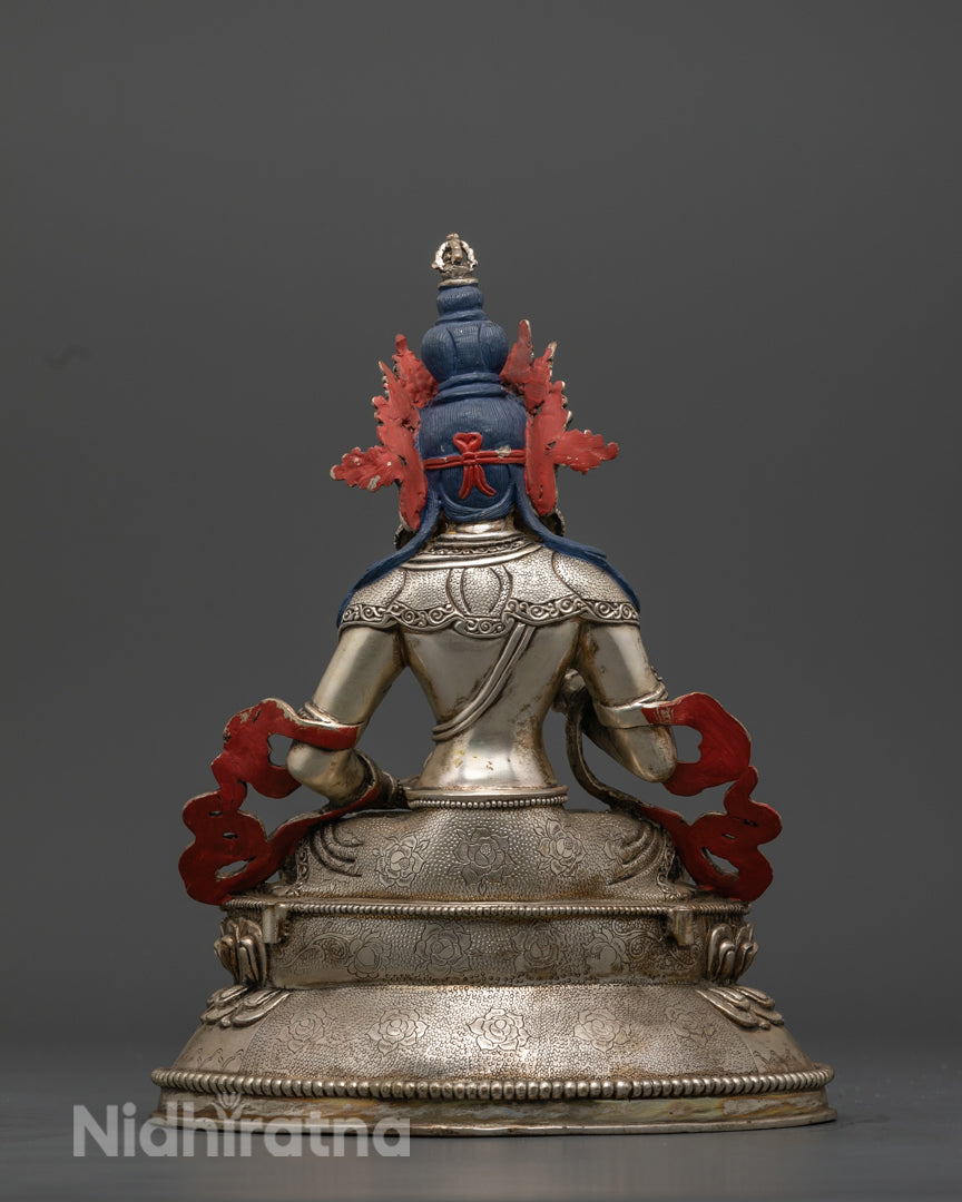 Gold-Plated Vajrasattva Statue | Traditional Himalayan Craftsmanship