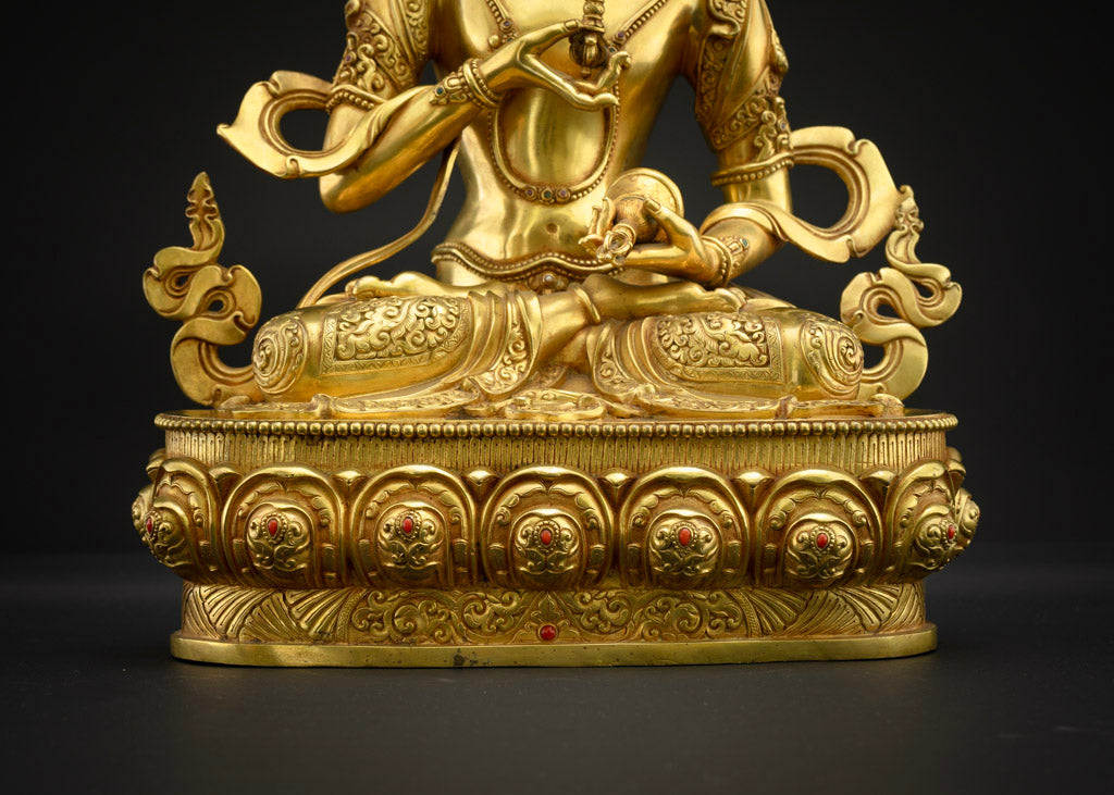 Vajrasattva Mantra Practice Statue | Himalayan Artwork