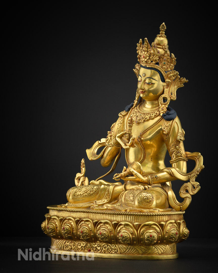 Vajrasattva Mantra Practice Statue | Himalayan Artwork