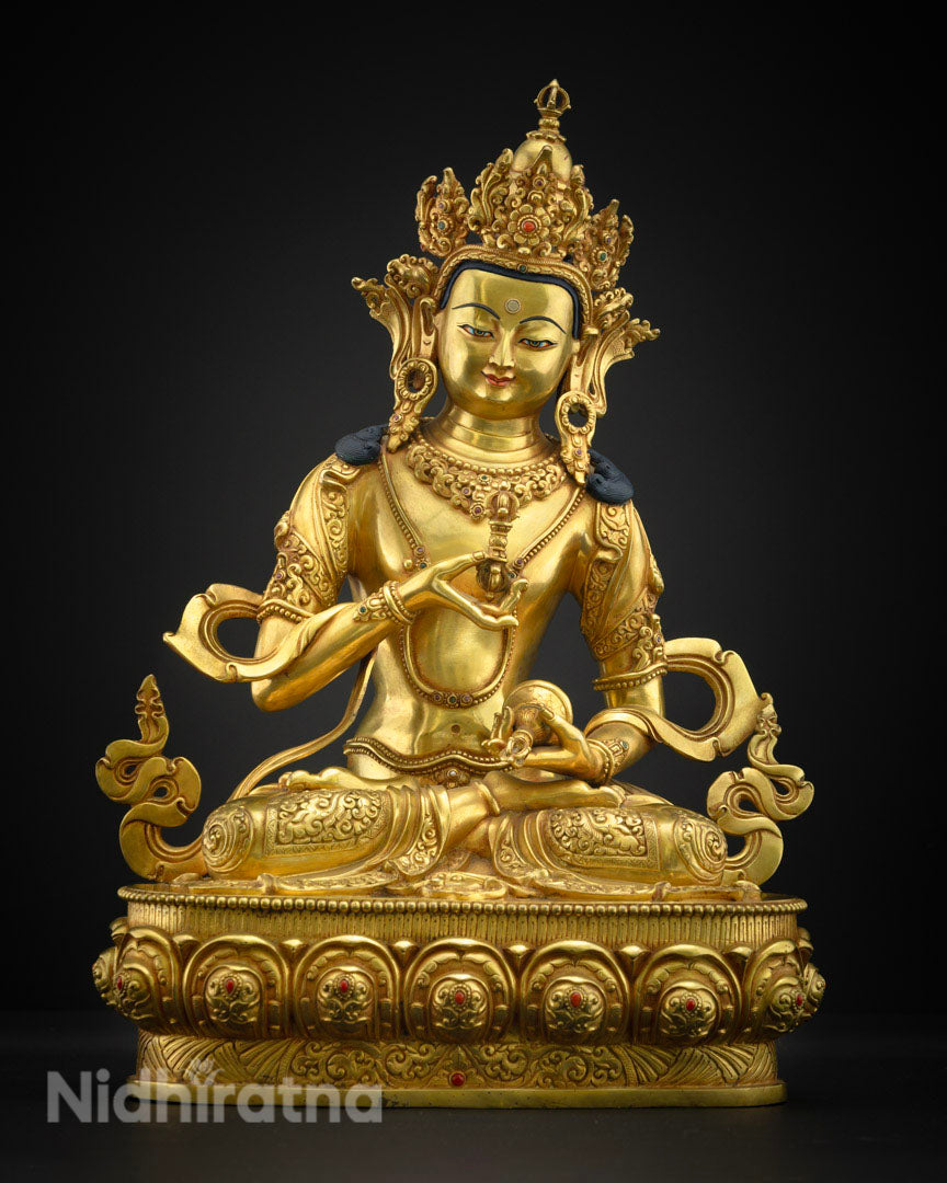 Vajrasattva Mantra Practice Statue | Himalayan Artwork