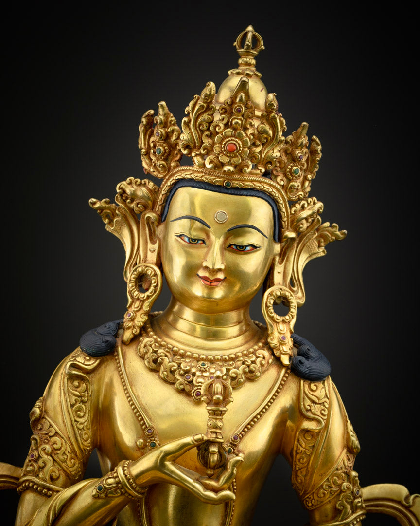 Vajrasattva Mantra Practice Statue | Himalayan Artwork