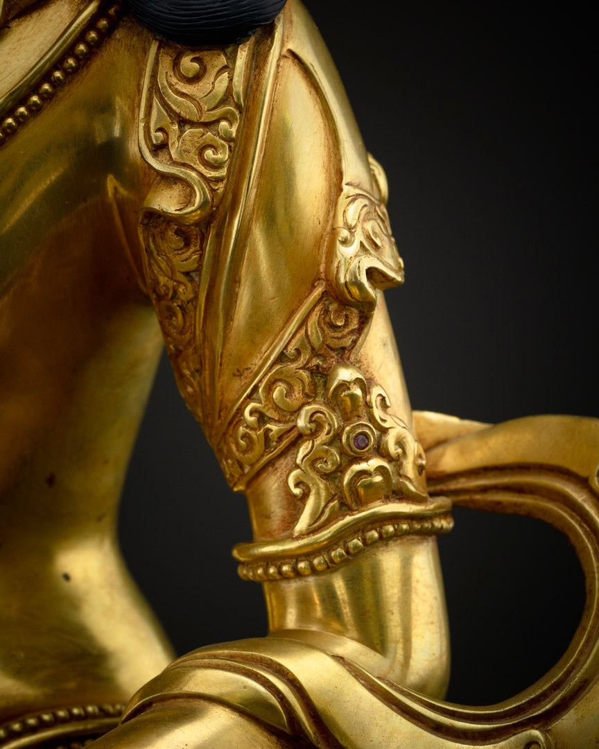 Vajrasattva Mantra Practice Statue | Himalayan Artwork