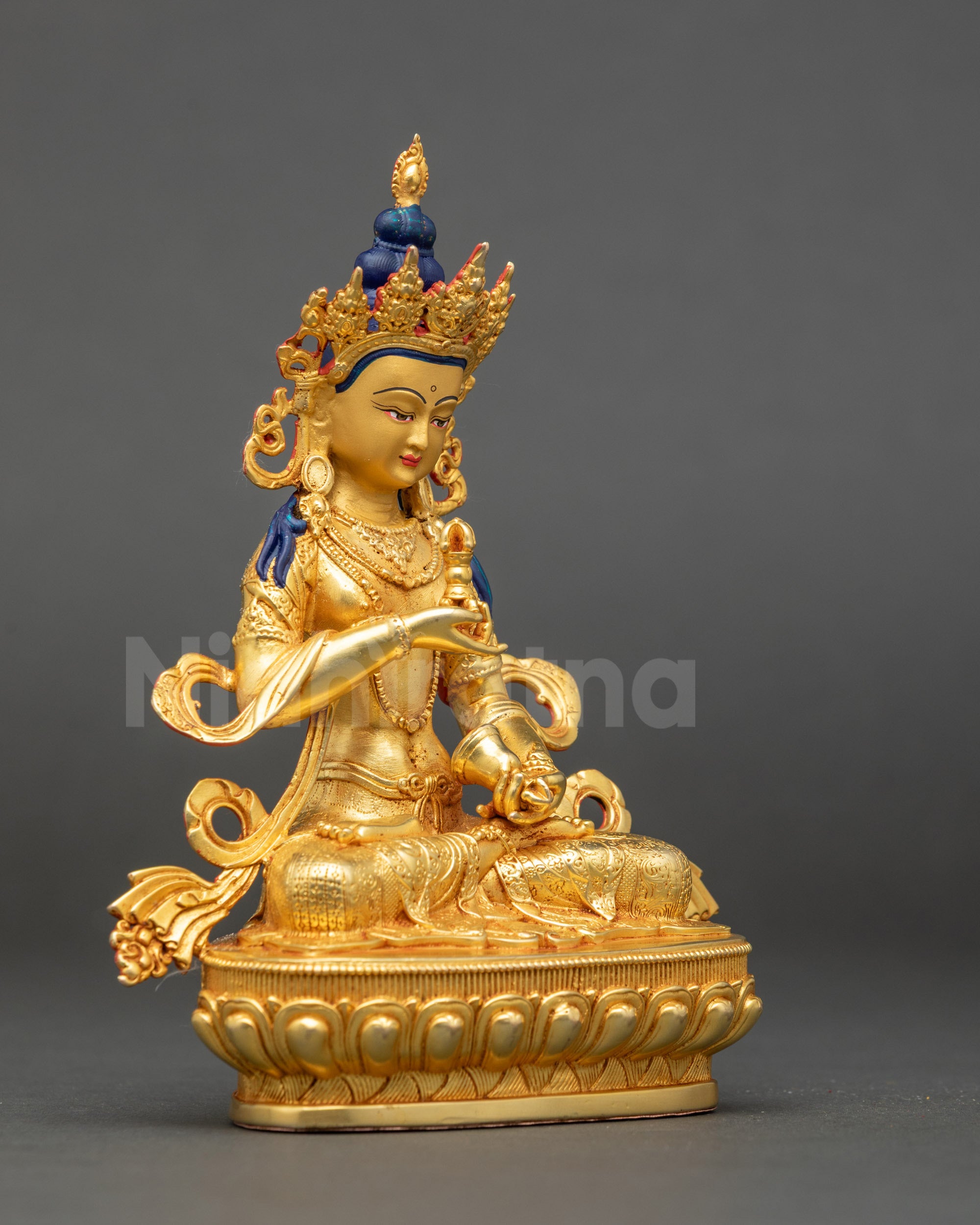 Vajrasattva deity statue symbolizing purification of karma and vows