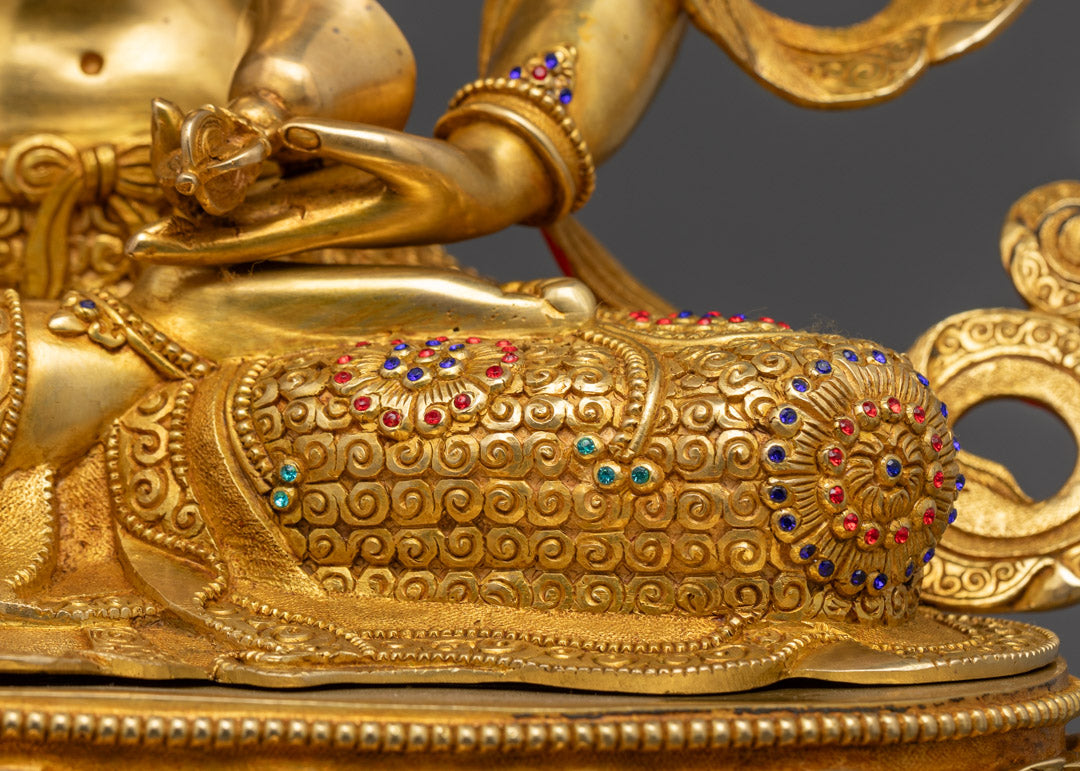 Handcrafted Vajrasattva Statue | Tibetan Buddhist Figurine