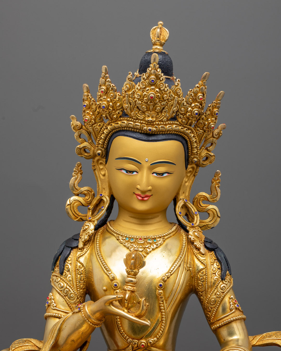 Handcrafted Vajrasattva Statue | Tibetan Buddhist Figurine