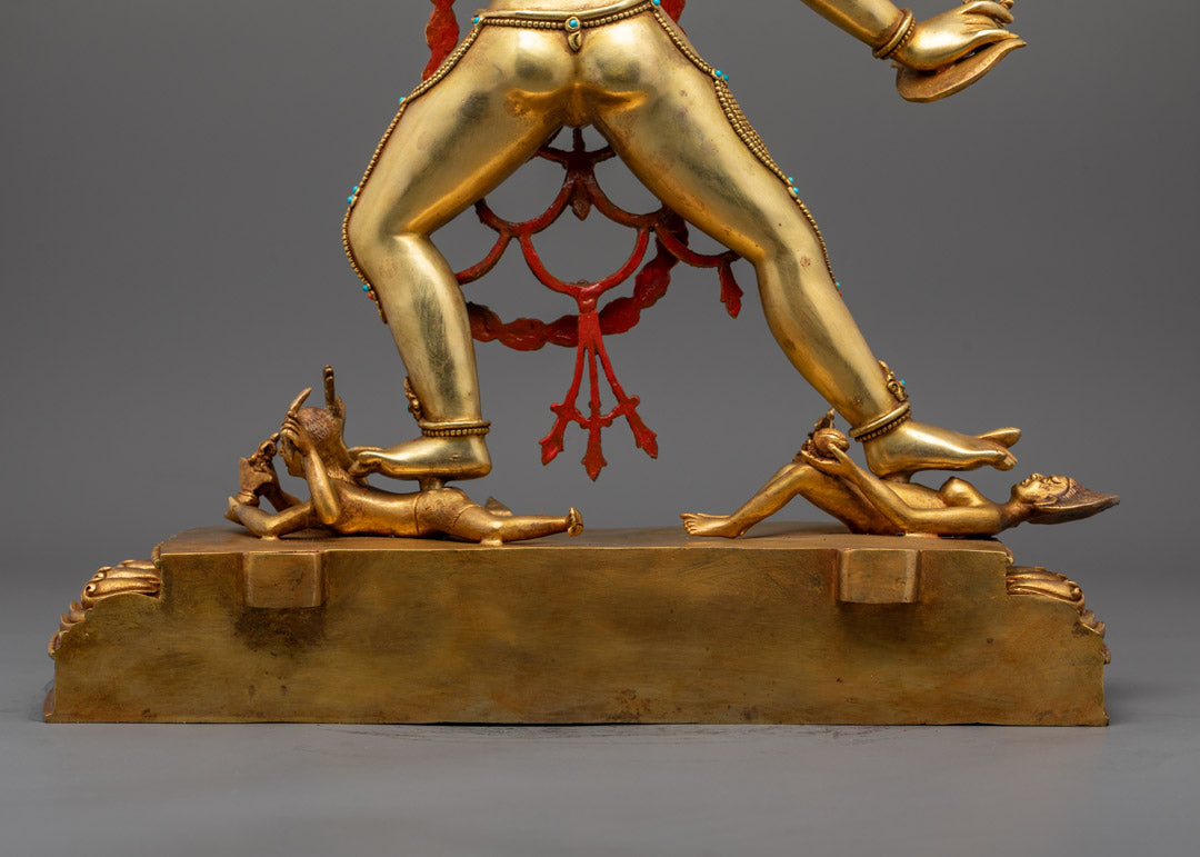Authentic Vajrayogini Statue | Exquisite Tibetan Sculpture