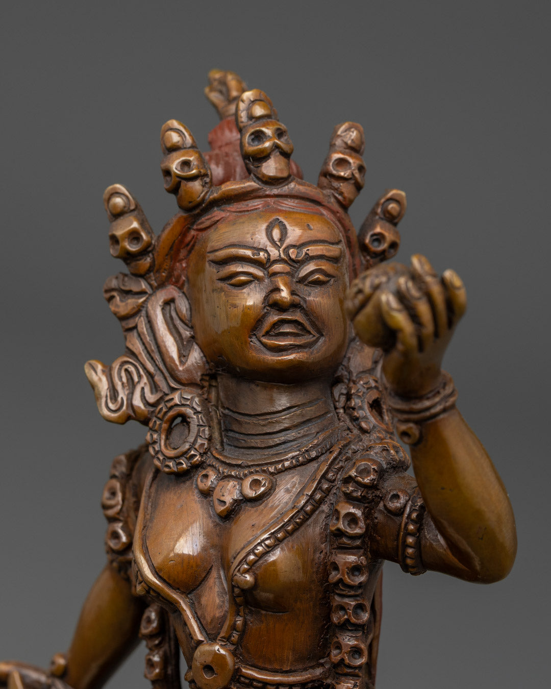 Dakini Vajrayogini Oxidized Statue