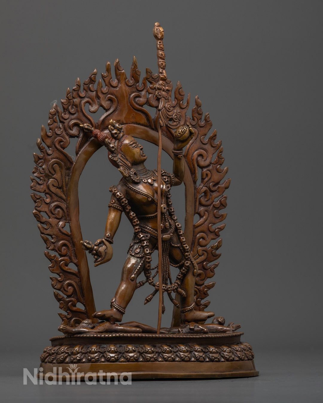 Dakini Vajrayogini Oxidized Statue