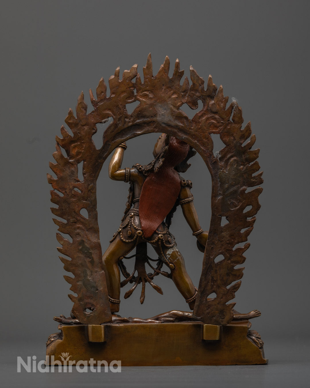 Dakini Vajrayogini Oxidized Statue