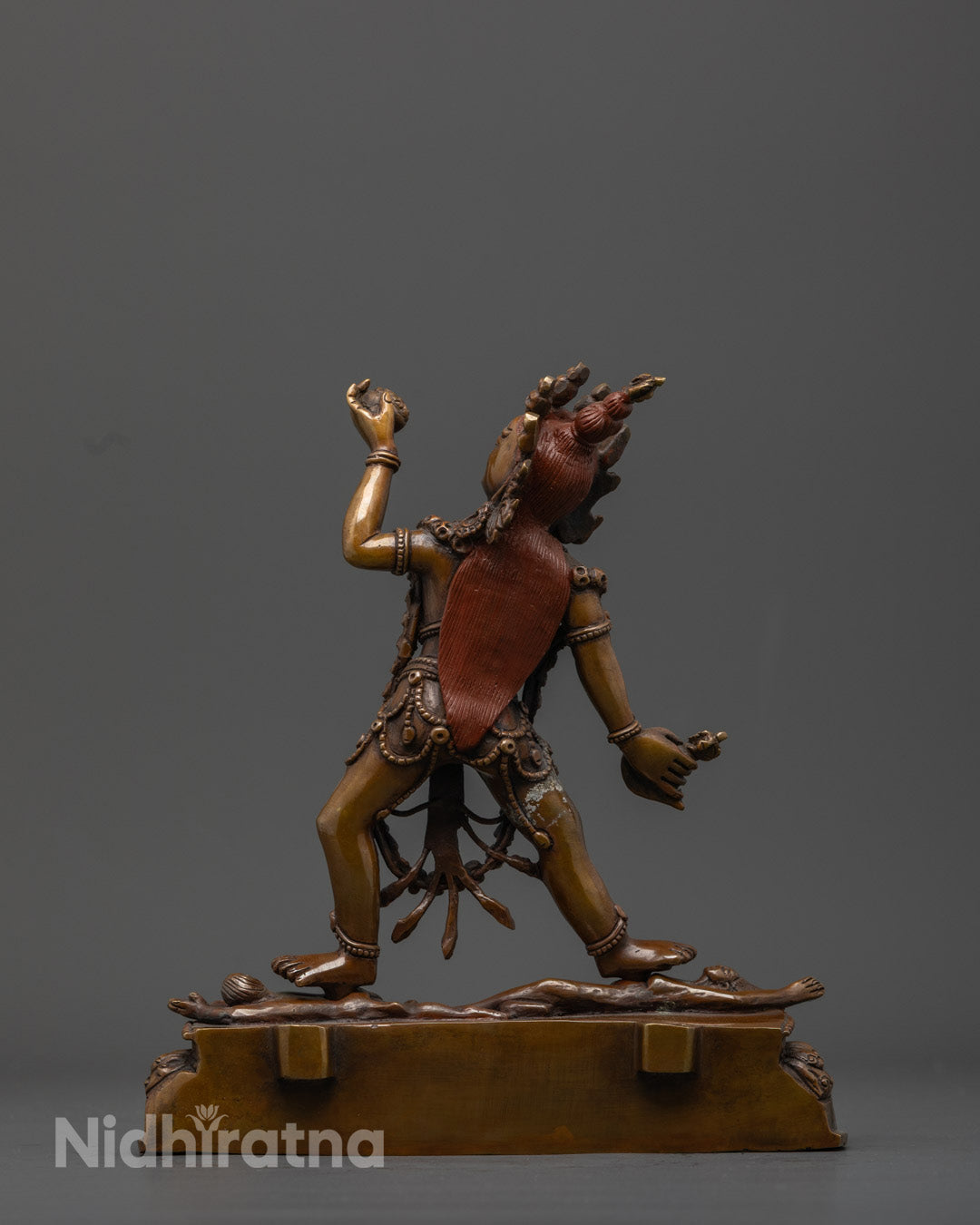 Dakini Vajrayogini Oxidized Statue