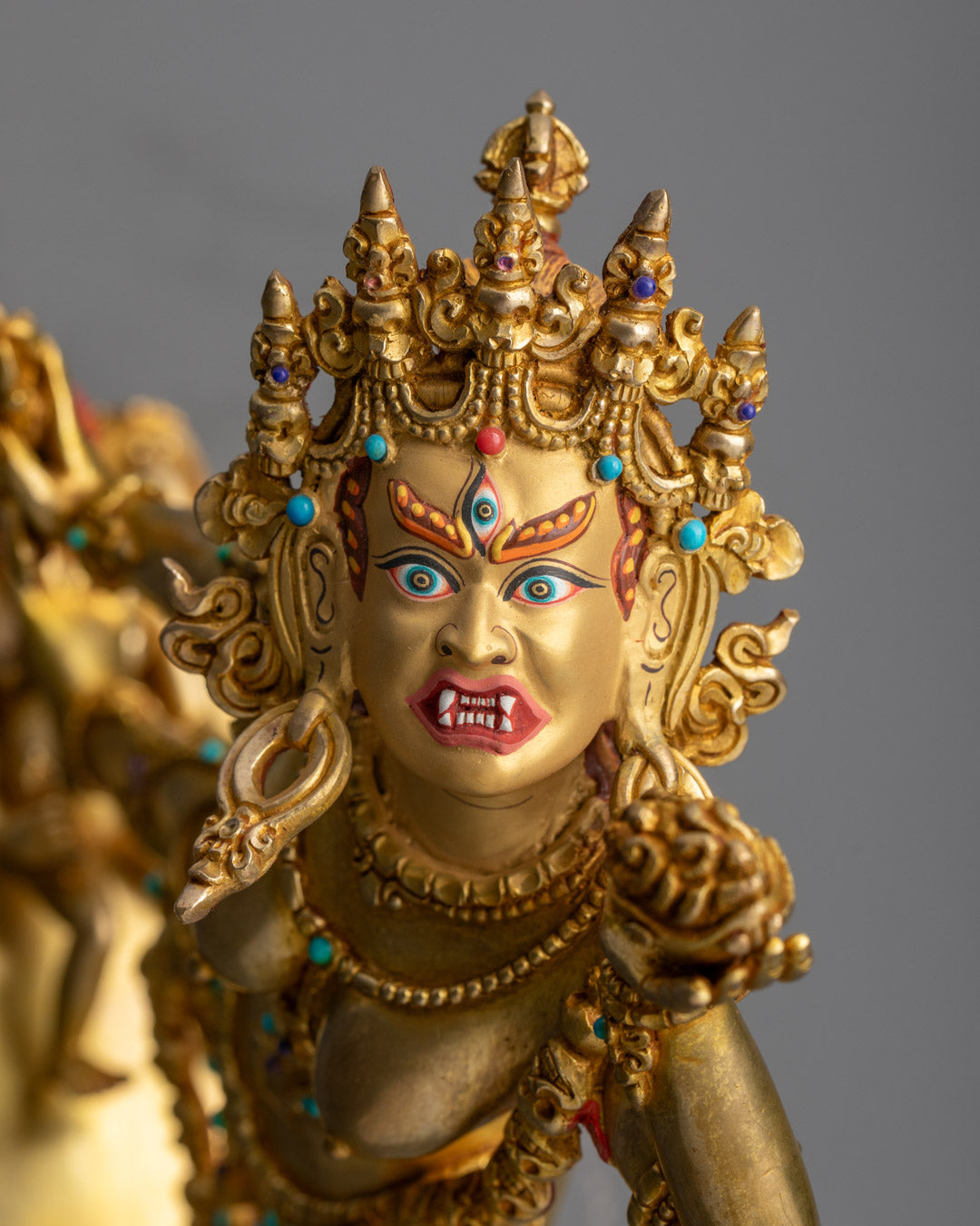 Hand-Carved Vajrayogini Statue | Sacred Tibetan Buddhist Deity
